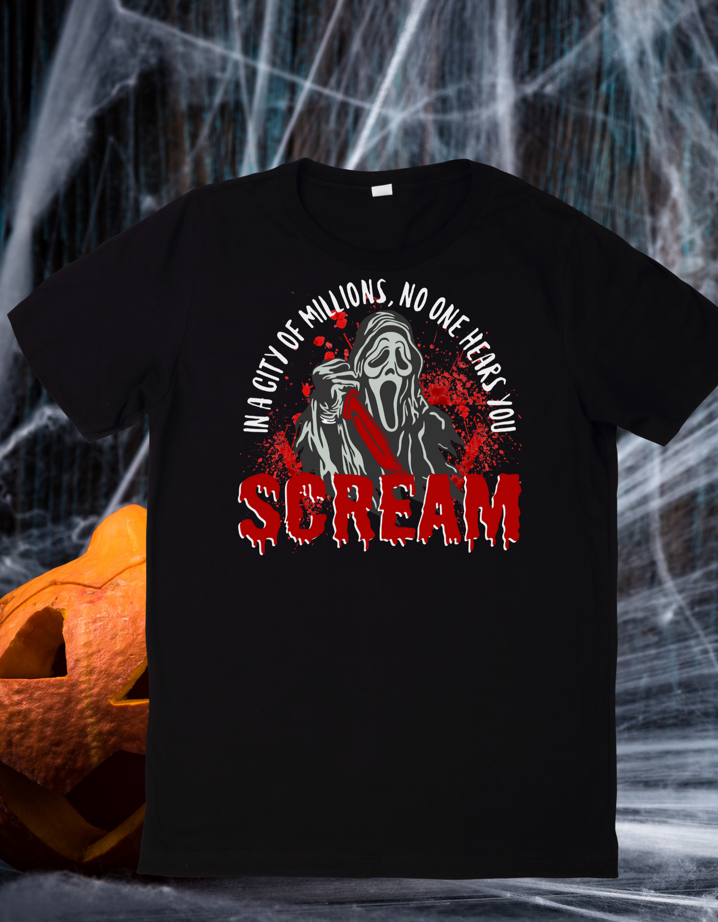 Scream Slasher Halloween Tee