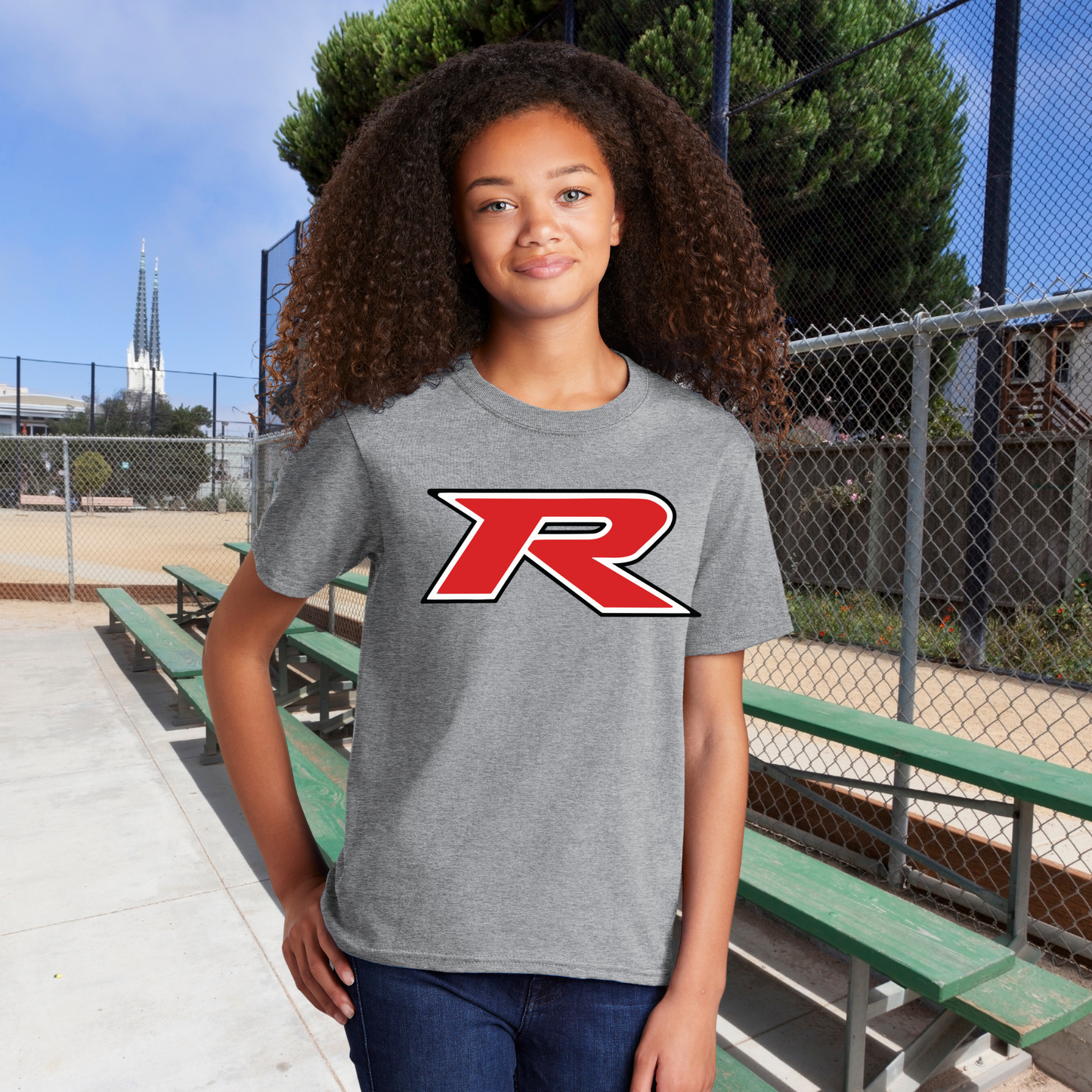 Rocklin Pony Baseball Tees and Tanks- Rocklin R Youth and Adult