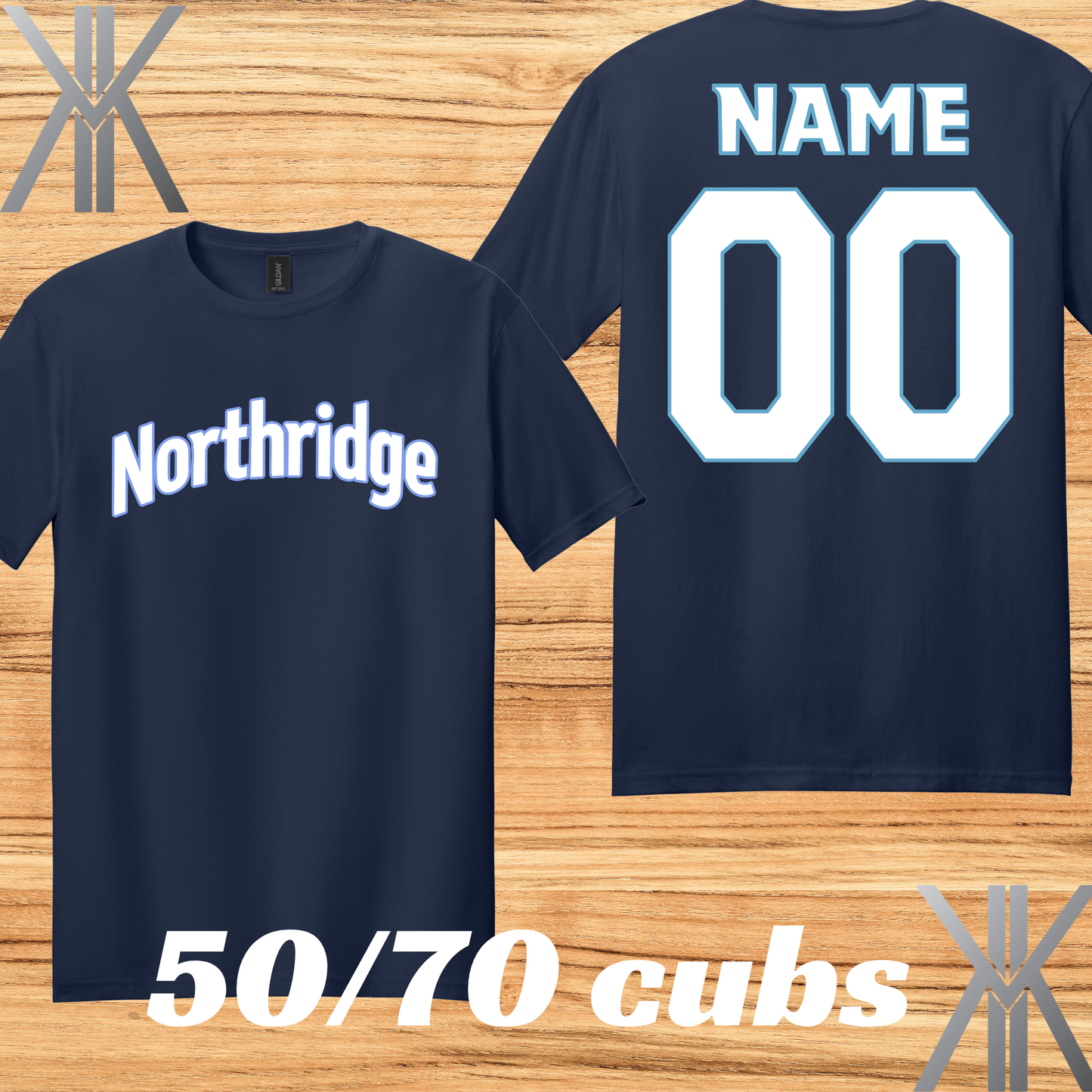 North Ridge- 50/70- Spirit wear