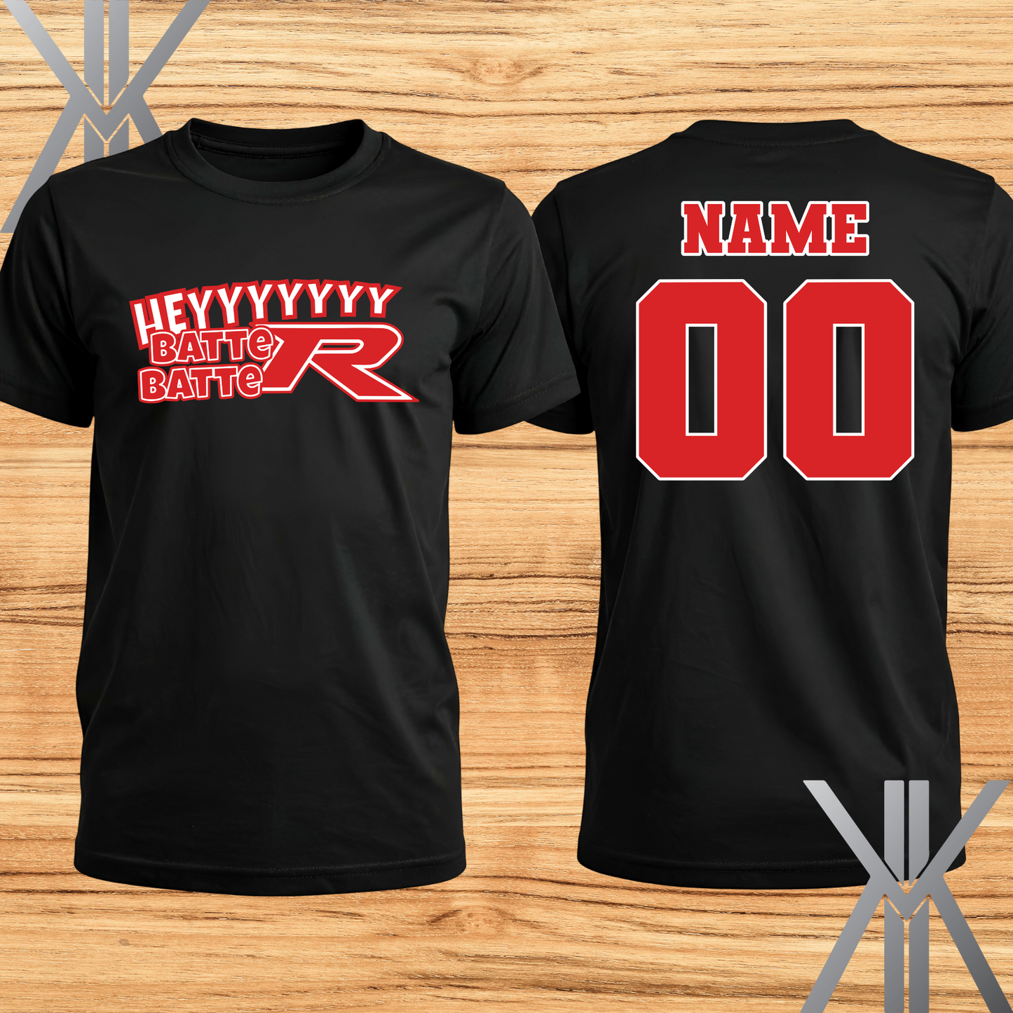 Rocklin Pony Baseball Tees, Tanks, Hoodies and Crew-Hey Batter