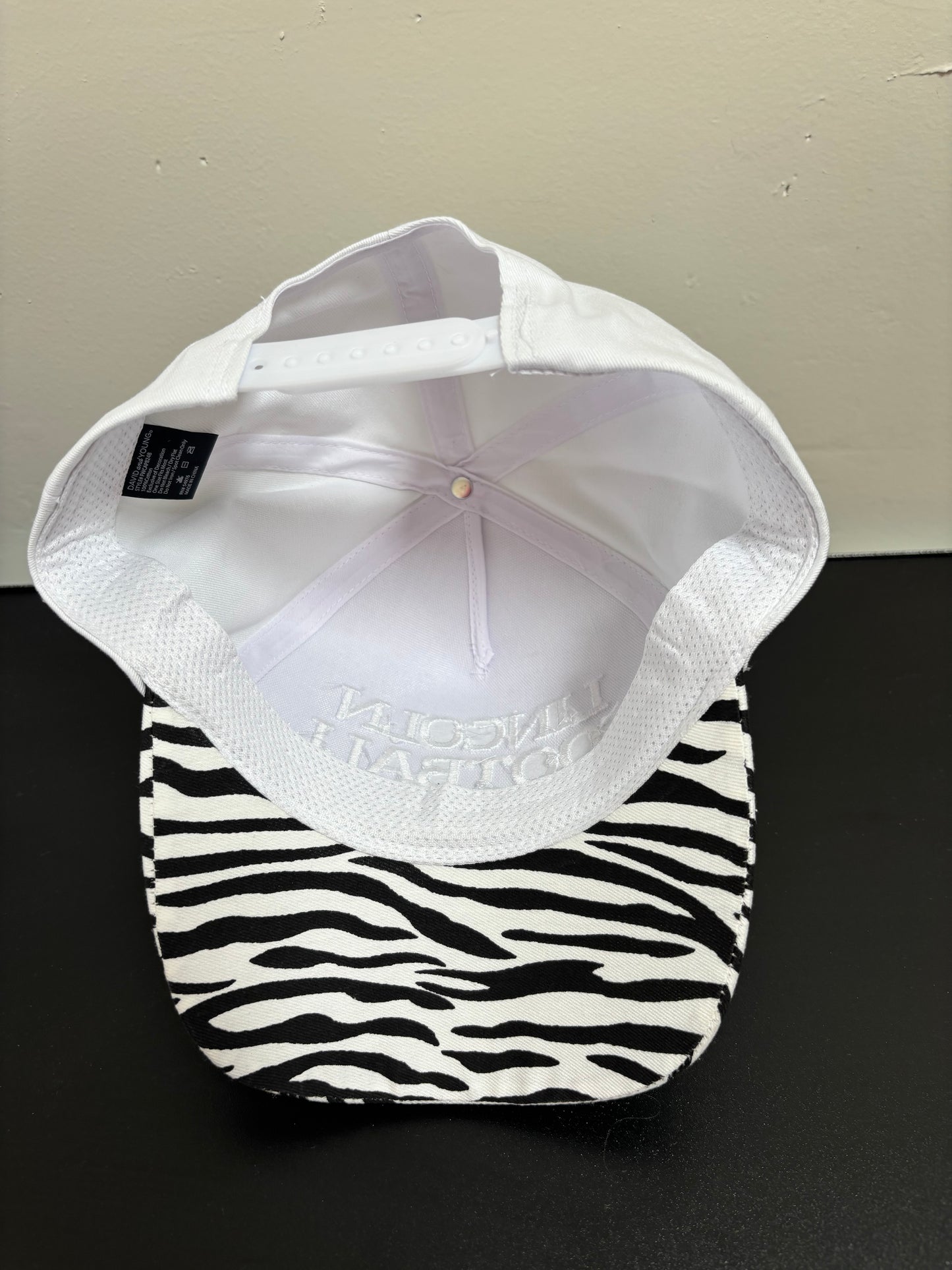 LIncoln Zebra- Snap back by CFOXRUN Designs