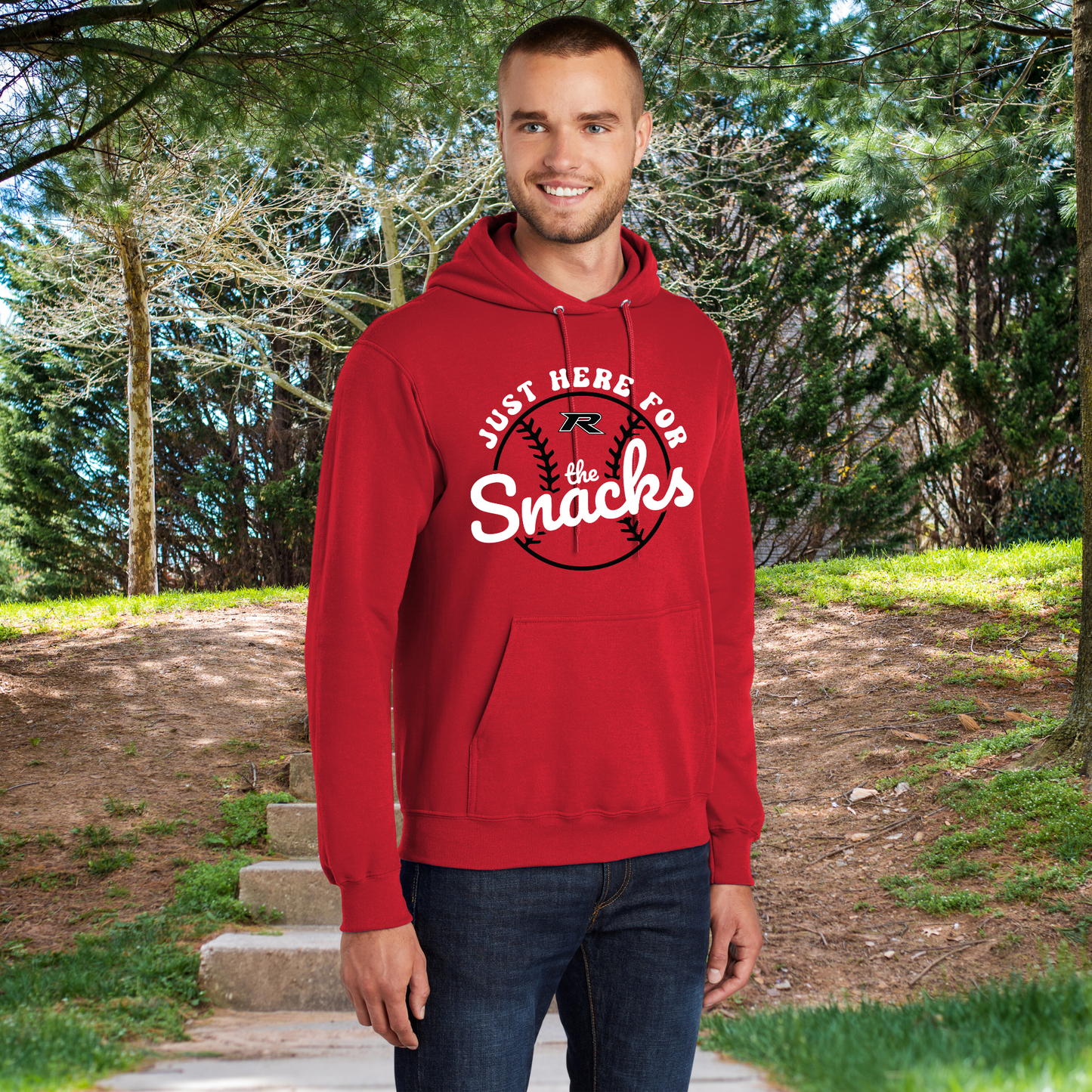 Rocklin Pony Baseball Hoodie- snacks Youth and Adult