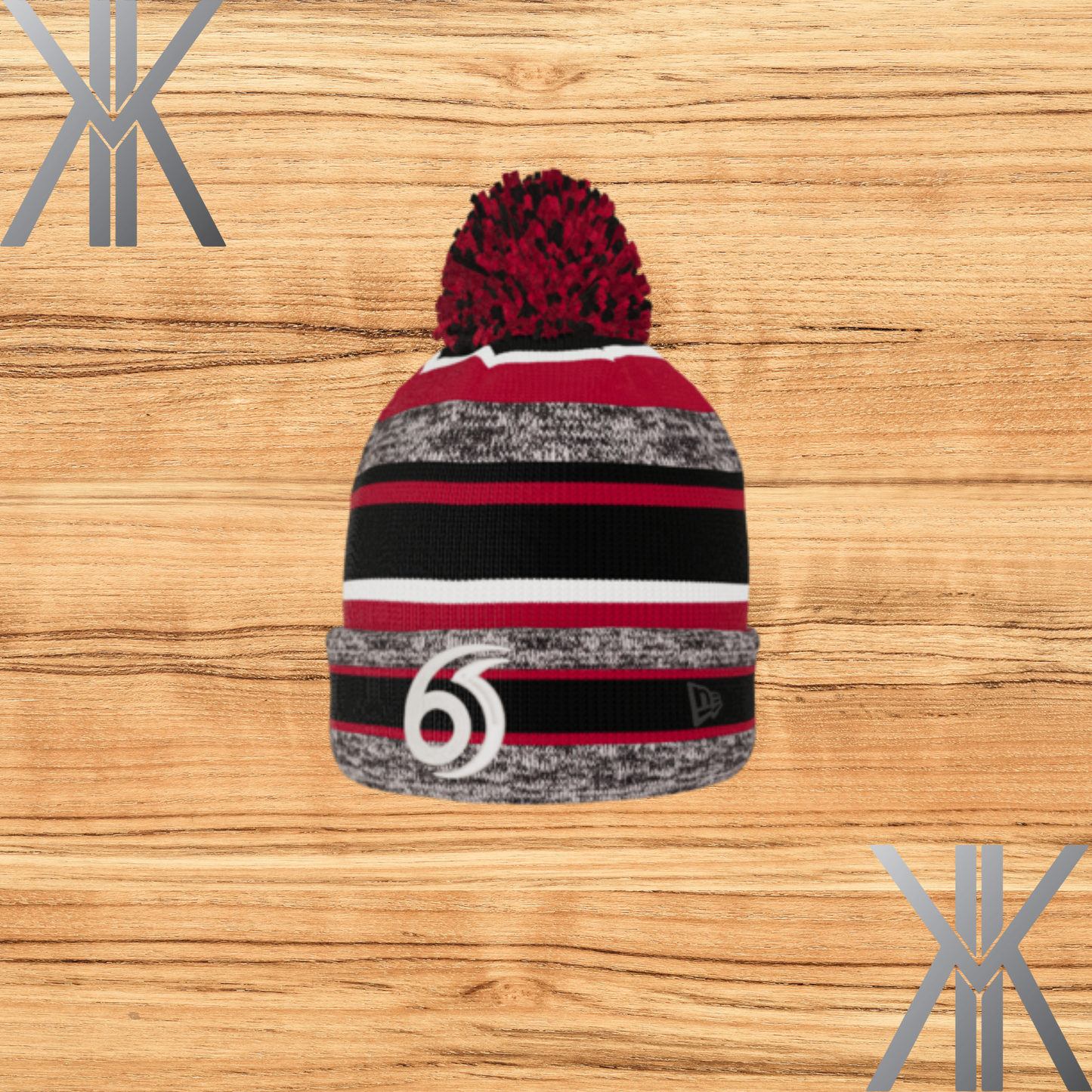 65- Embroidered Beanie