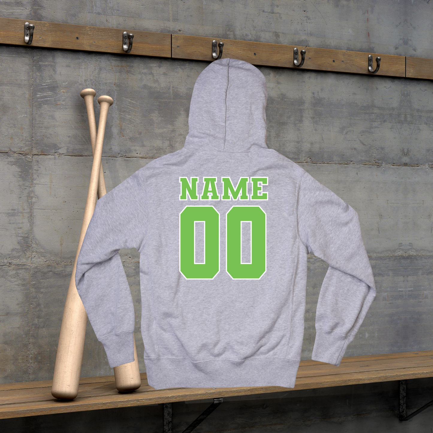 Roseville Pony Baseball Adult/Youth Hoodie-Drop Bears