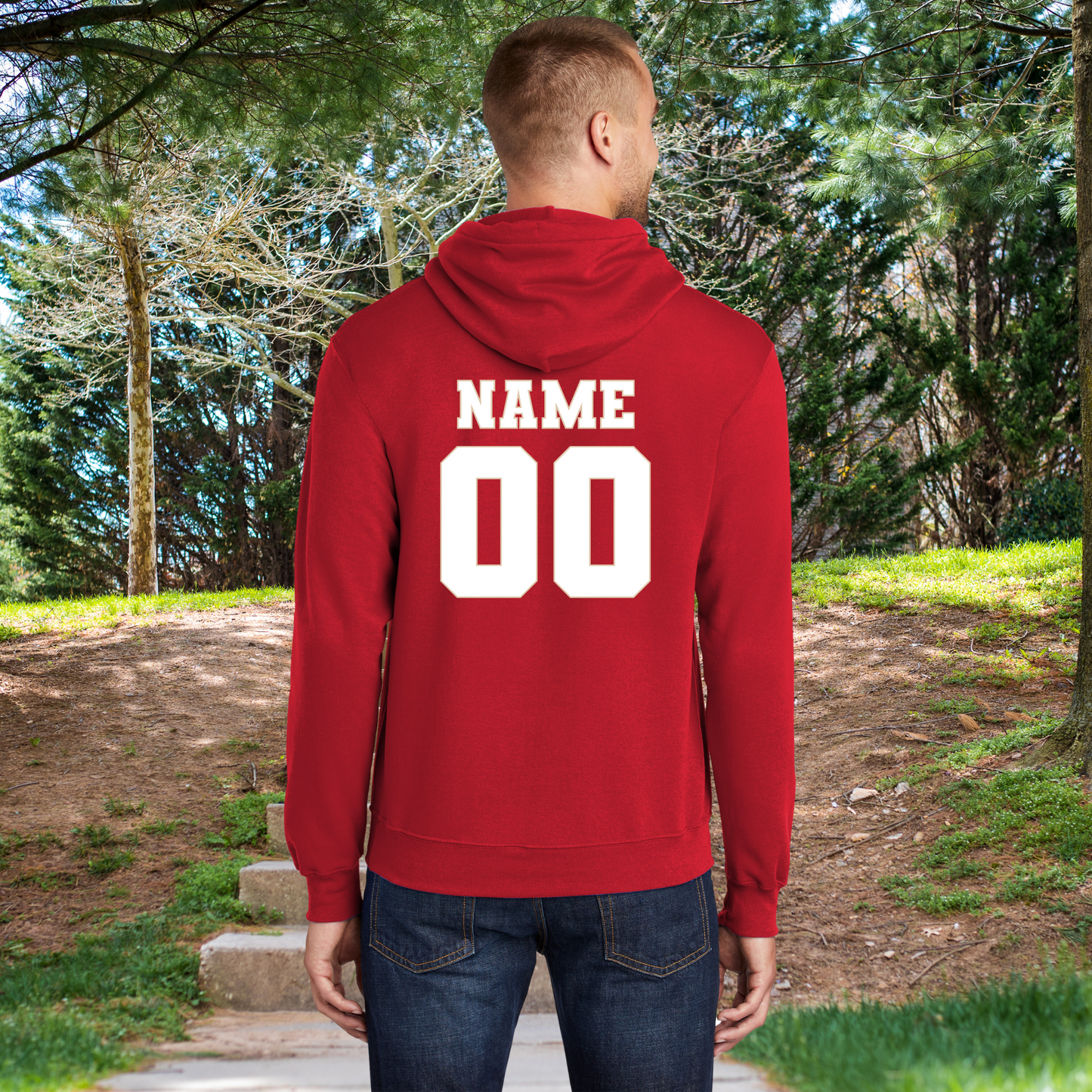 Rocklin Pony Baseball Hoodie- Distressed Baseball