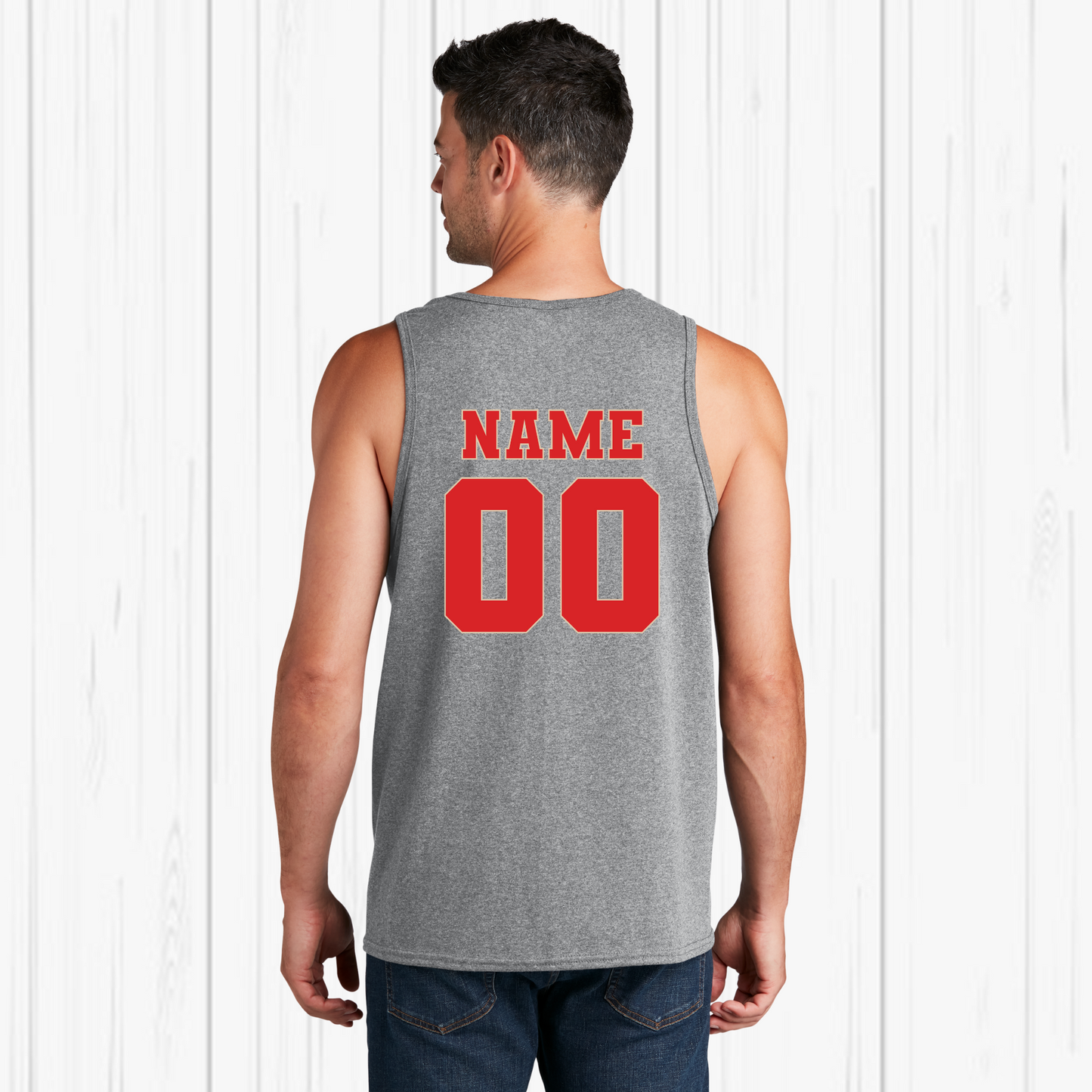 Rocklin Pony Baseball Tees and Tanks-Distressed Baseball