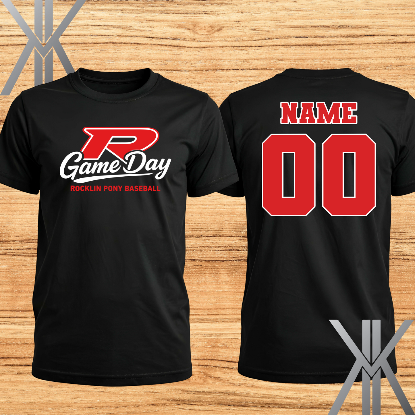 Rocklin Pony Baseball Tees, Tanks, Hoodies and Crew-Game Day