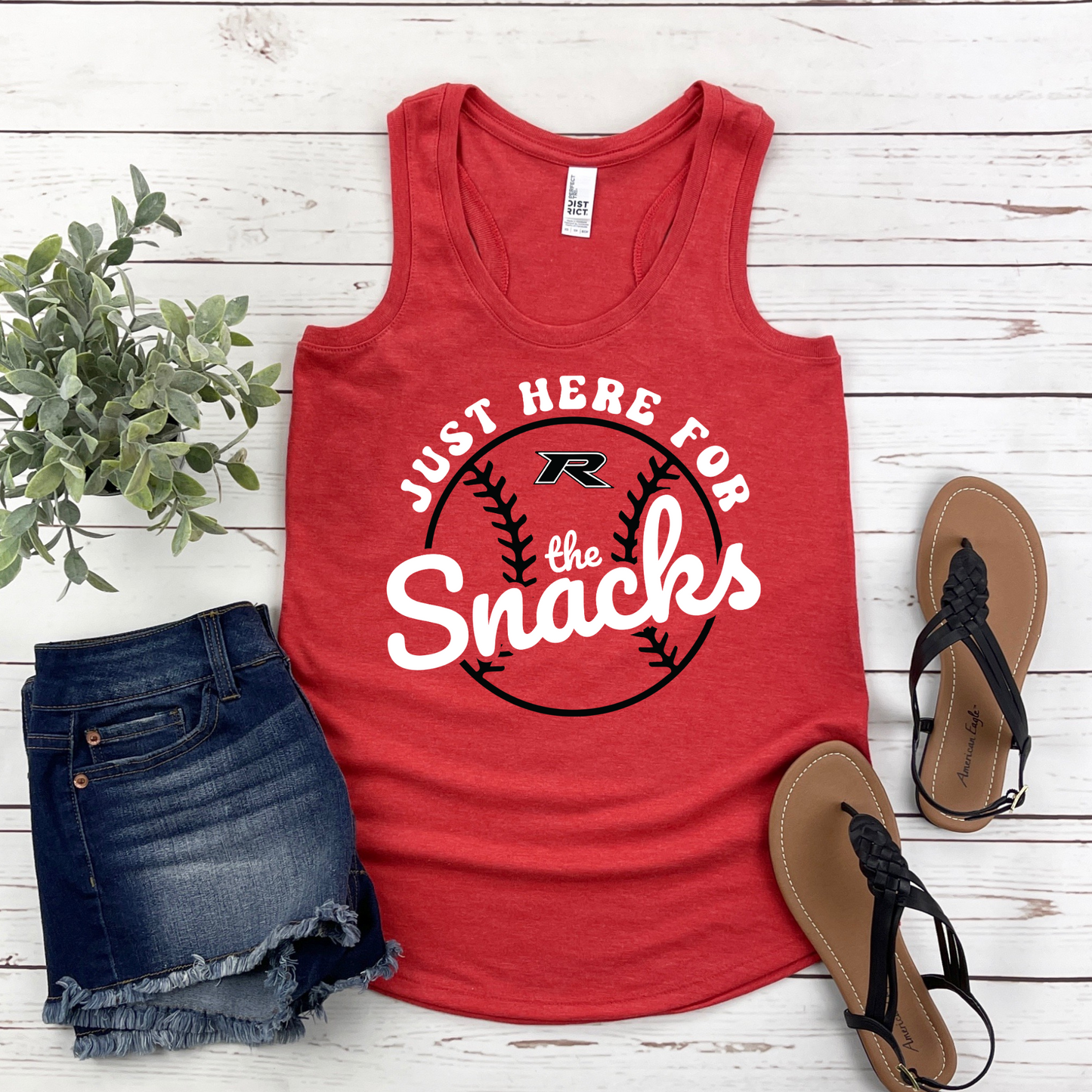 Rocklin Pony Baseball Tees and Tanks-Snacks Youth and Adult