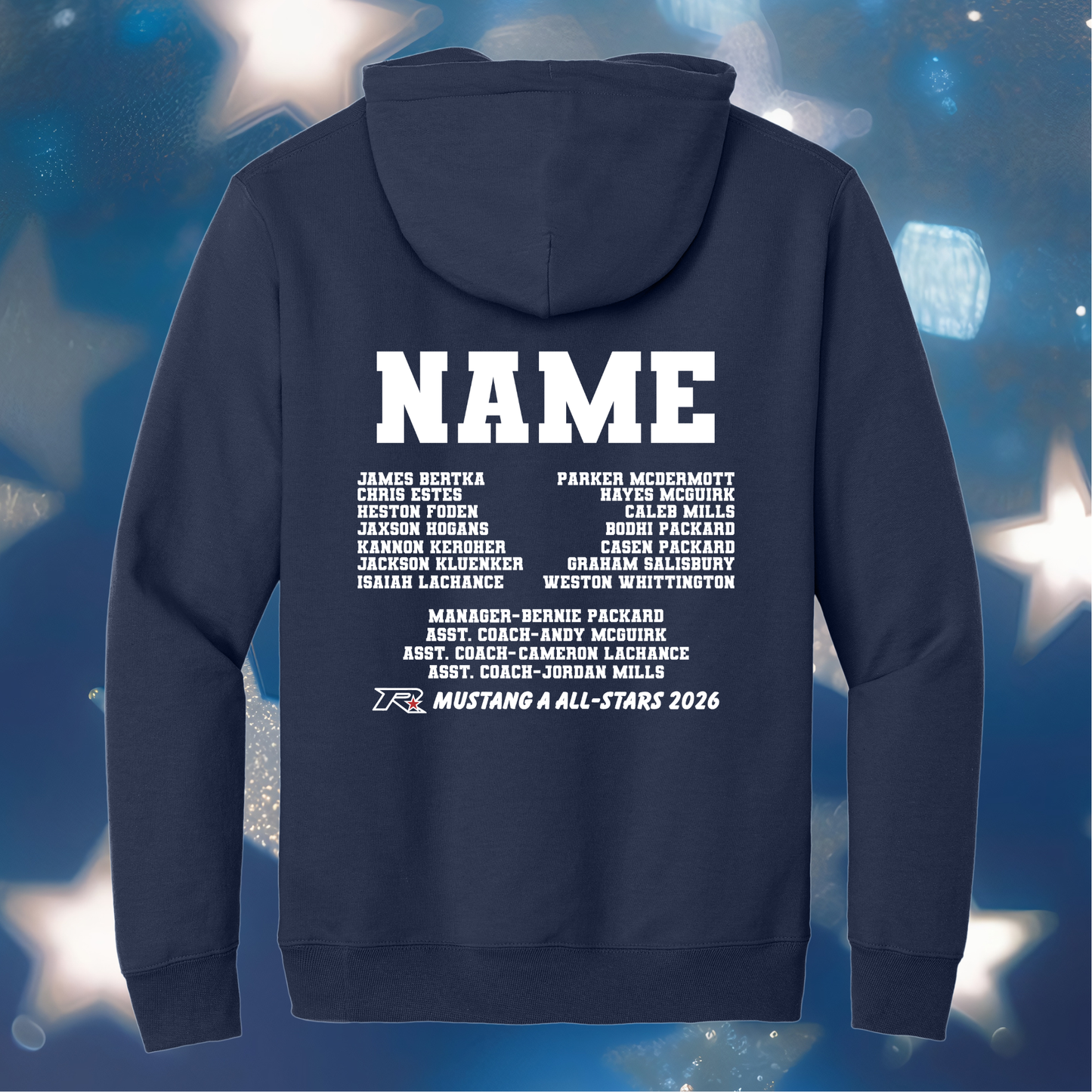 All Star Performance Tee/Hoodie- Youth and Adult- Rocklin- Roster All Stars 2026