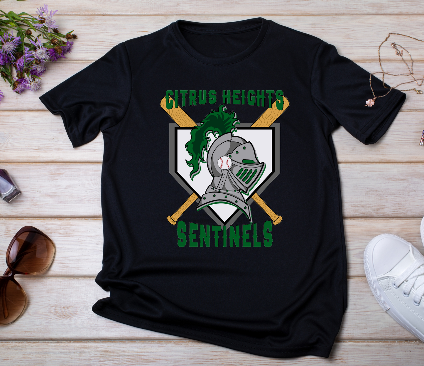 Citrus Heights Sentinels new - Adult -Soft Style Tee