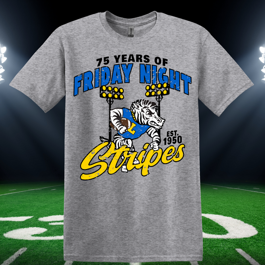 Lincoln Zebra Tees and Tanks- Lincoln 75 Years