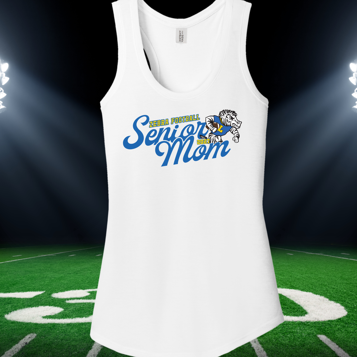 Lincoln Zebra Tees and Tanks- Senior Mom 2027