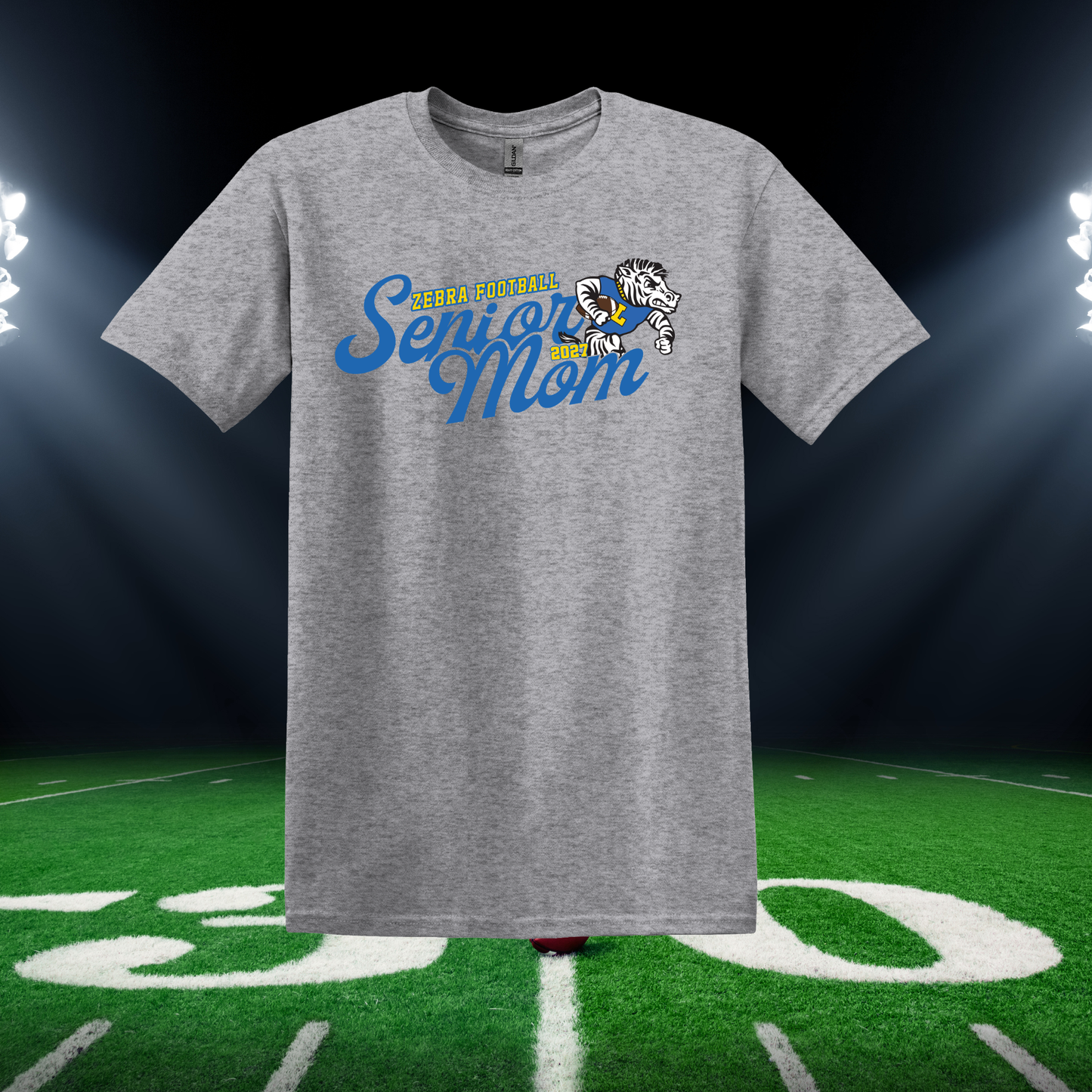 Lincoln Zebra Tees and Tanks- Senior Mom 2027