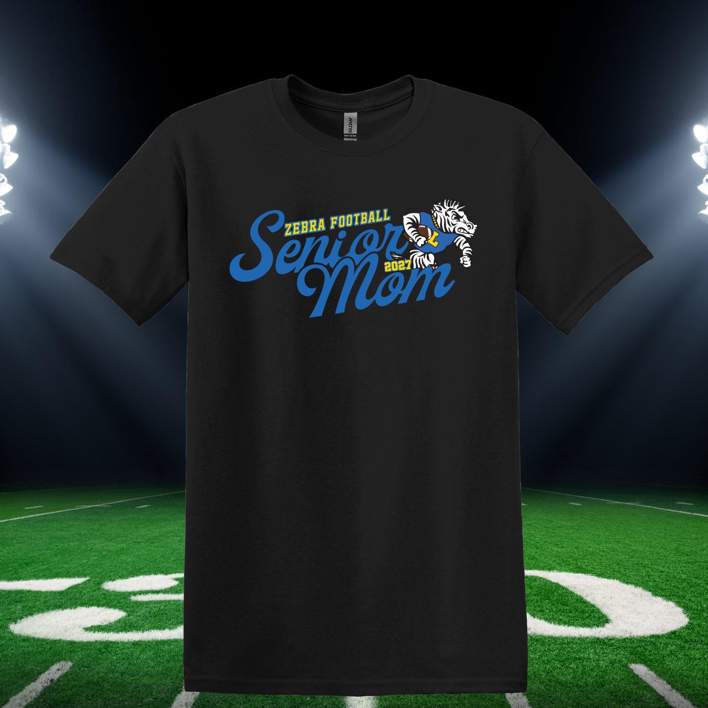 Lincoln Zebra Tees and Tanks- Senior Mom 2027