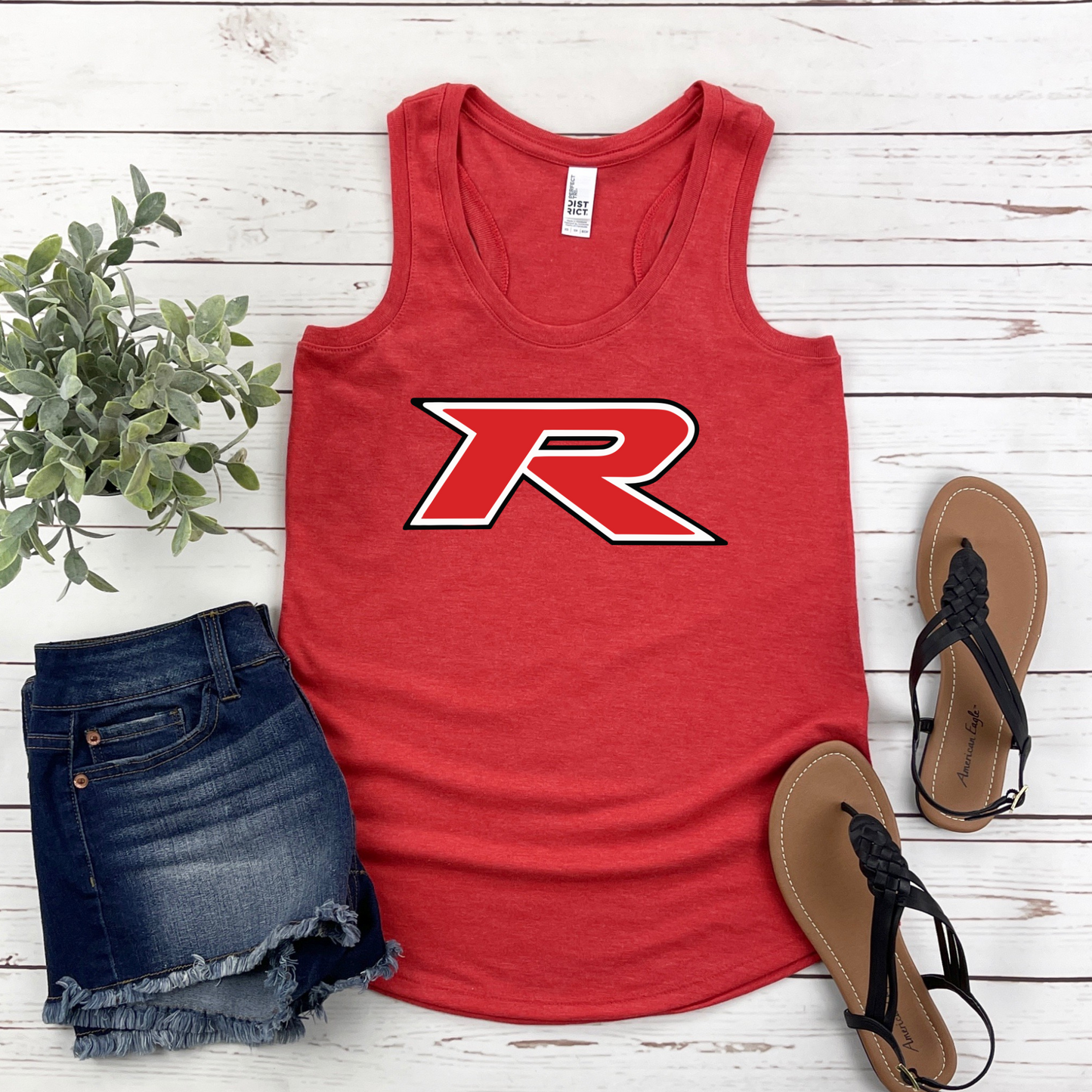 Rocklin Pony Baseball Tees and Tanks- Rocklin R