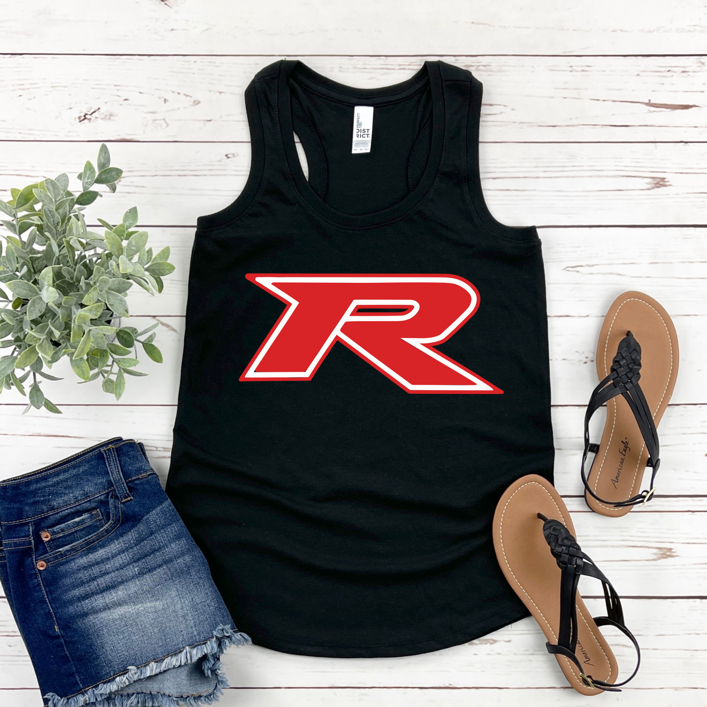 Rocklin Pony Baseball Tees and Tanks- Rocklin R