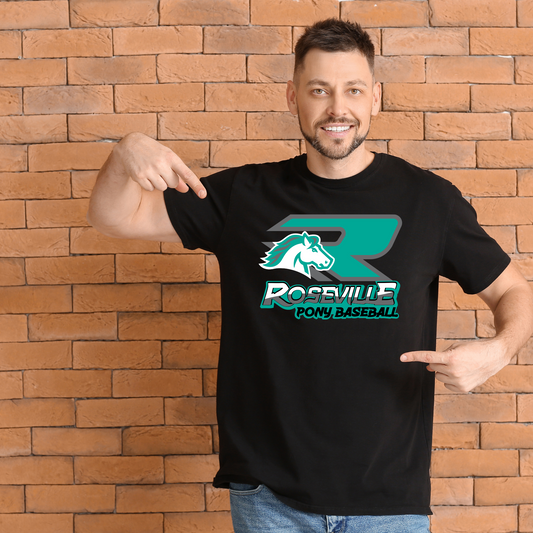 Roseville Pony Sharks Soft - adult- Style Tee