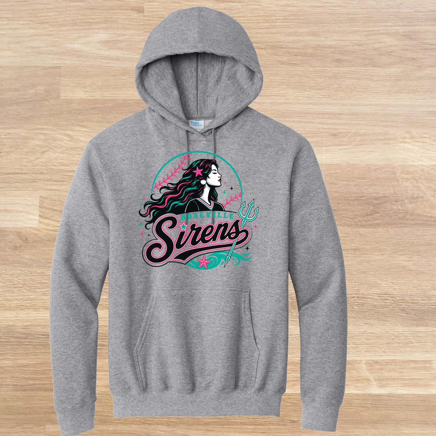 Sirens RP- Adult and Youth Hoodie/Crew-Mermaid