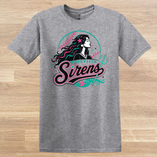 Sirens RP- Tees and Tanks- Adult and Youth- Mermaid