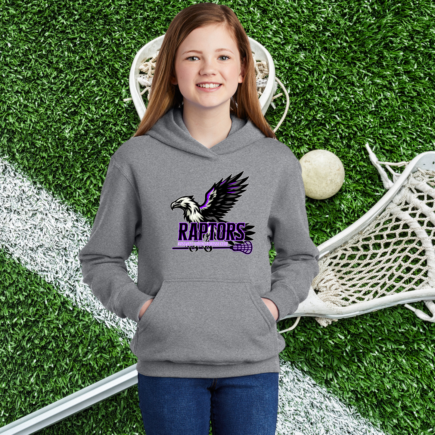 Roseville Lacrosse- Adult and Youth Hoodies