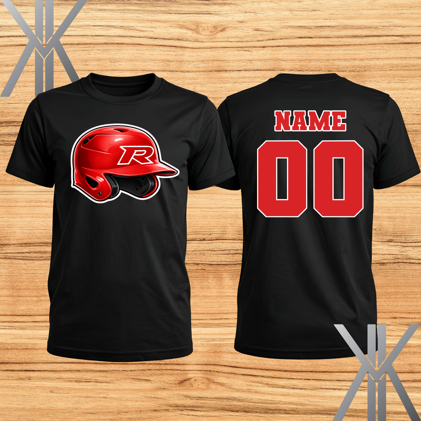 Rocklin Pony Baseball Tees, Tanks, Hoodies and Crew-Helmet