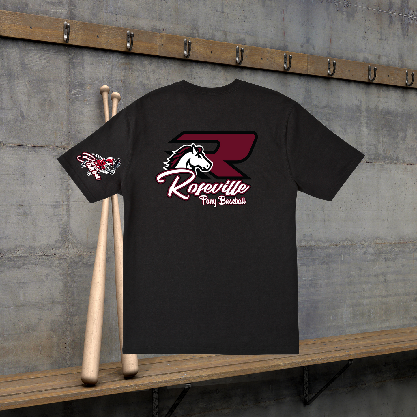 Roseville Pony Baseball - Makin Bacon - Youth & Toddler Core Cotton Tee