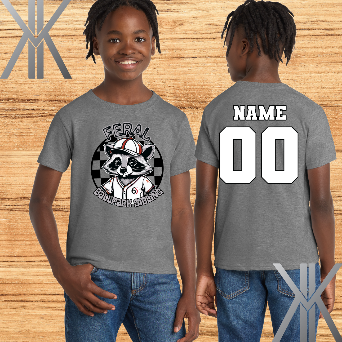 Rocklin 65- Toddler, Youth Tee and Hoodie- Feral 65