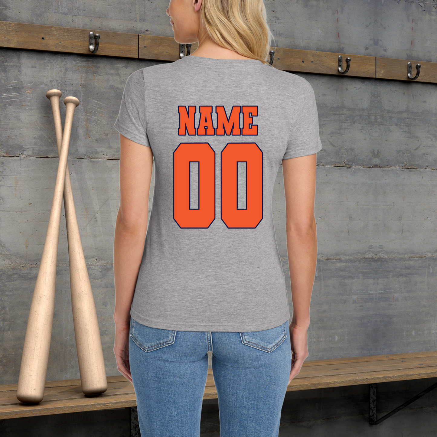 Roseville Pony Baseball Tees and Tanks-Adult and Youth- 2025 CHAMPIONS orange