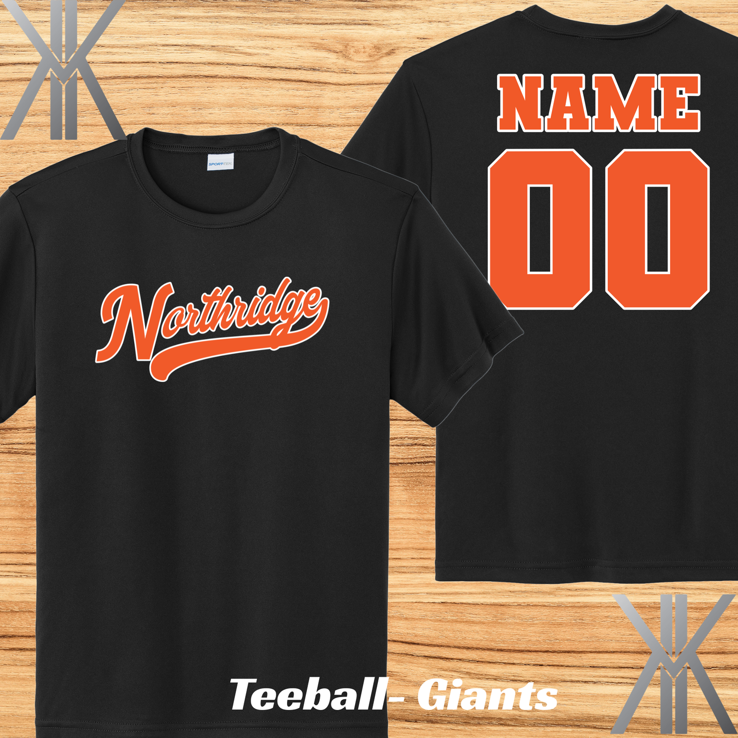 North Ridge- T-Ball- Spirit wear
