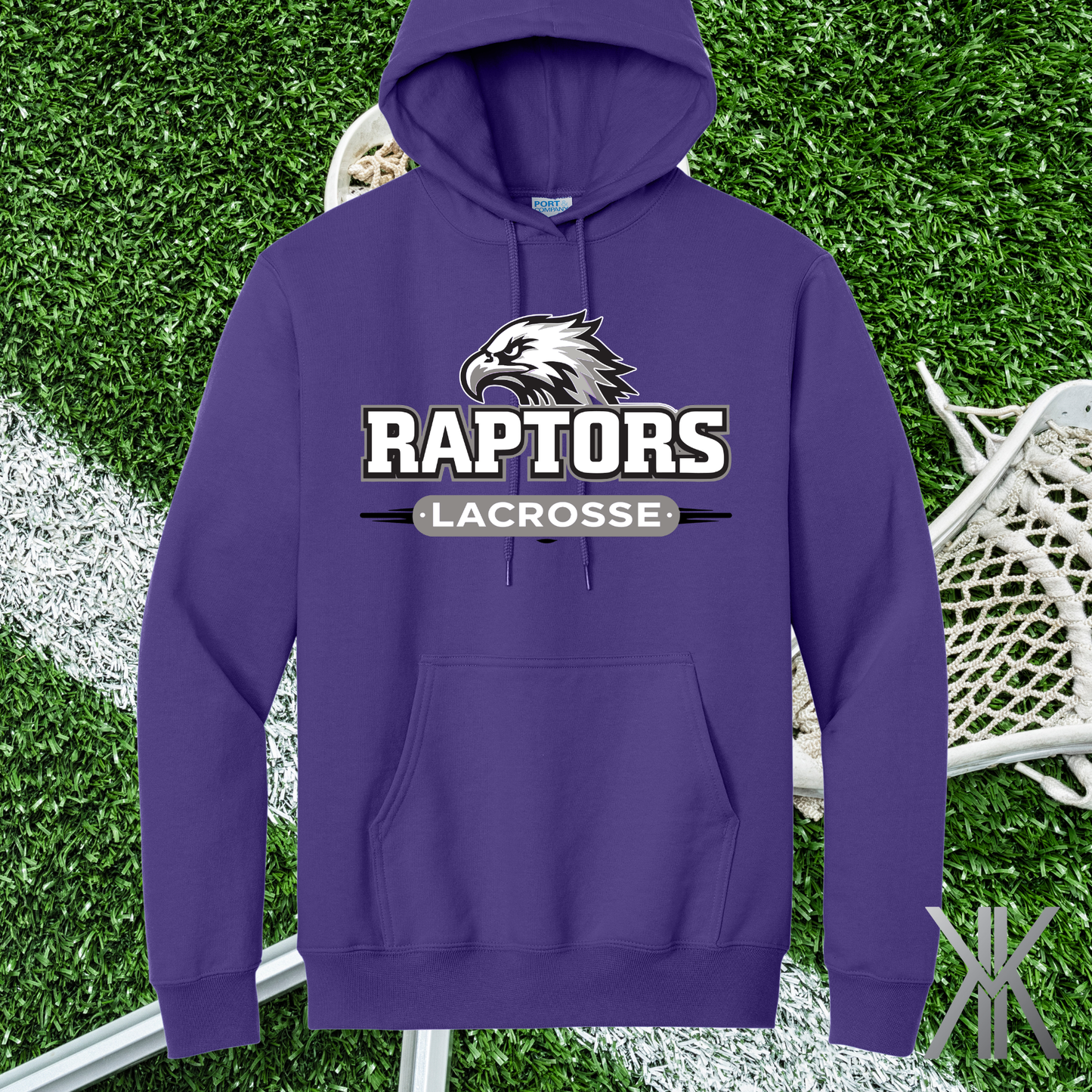 Roseville Lacrosse- Adult and Youth Hoodies - play hard