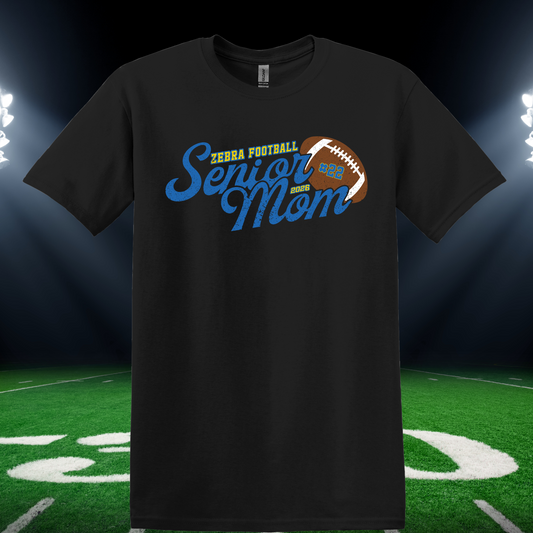 Lincoln Zebra Tees and Tanks- Senior Mom W/Number