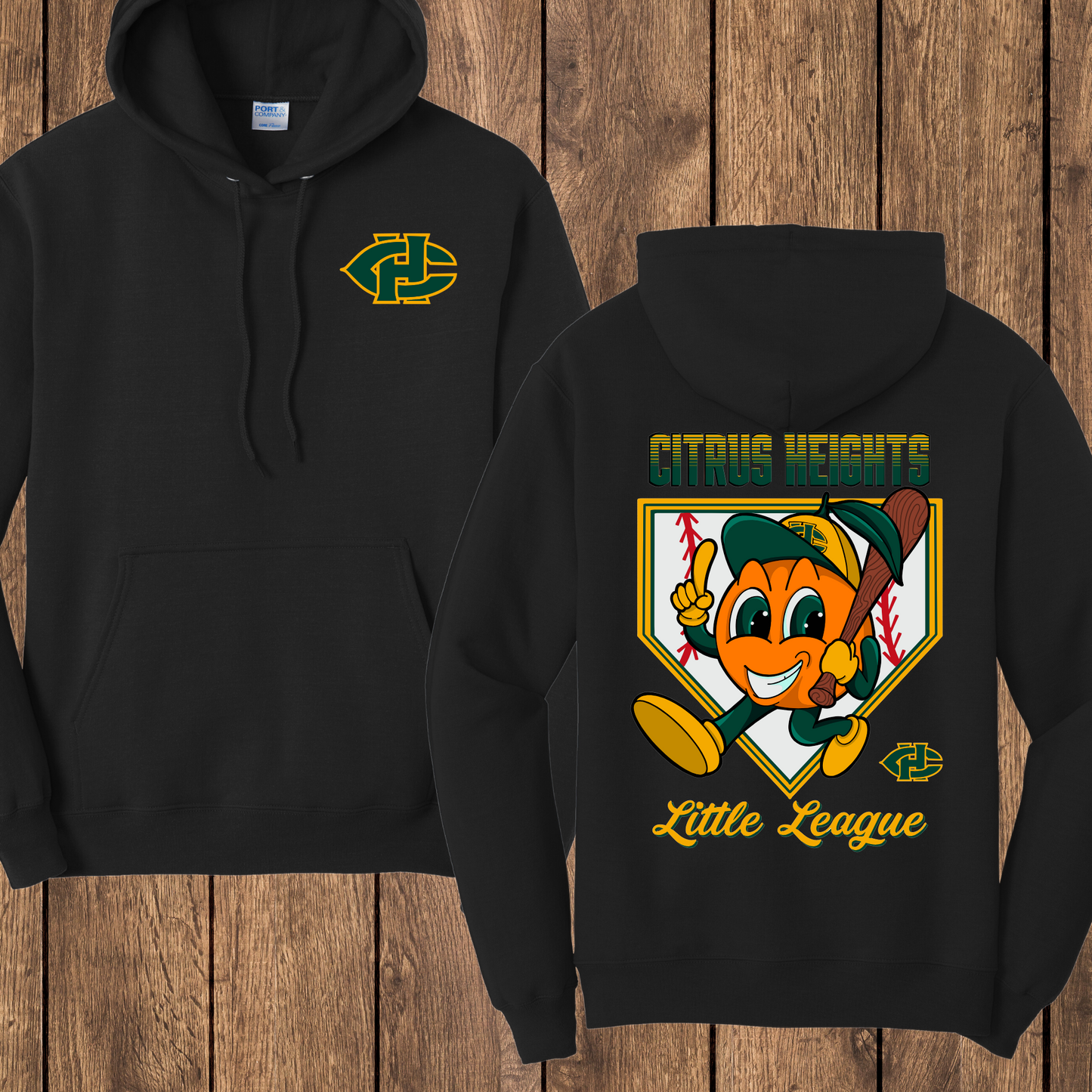 CHLL Baseball Hoodie-Citrus Heights Ball