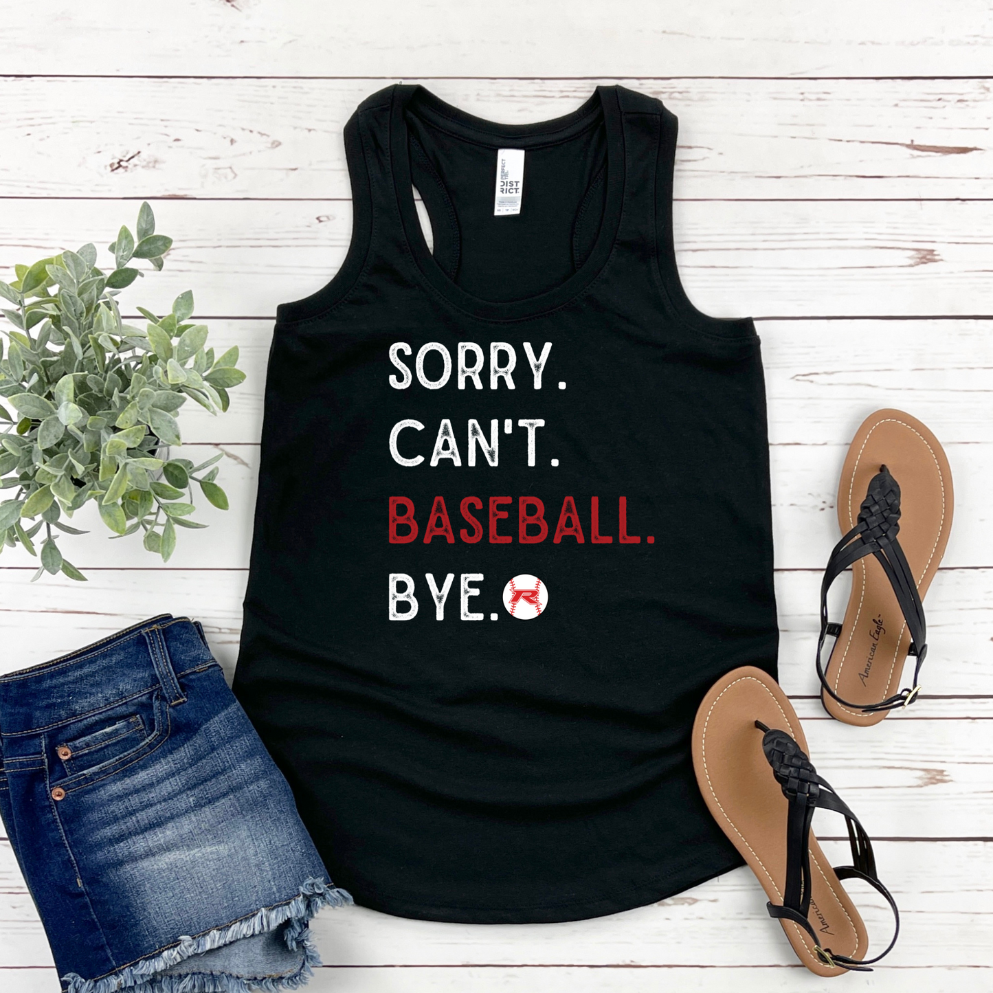 Rocklin Pony Baseball Tees and Tanks-Sorry Baseball