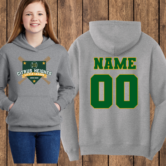 CHLL Baseball Hoodie-Youth and Adult- Citrus Heights