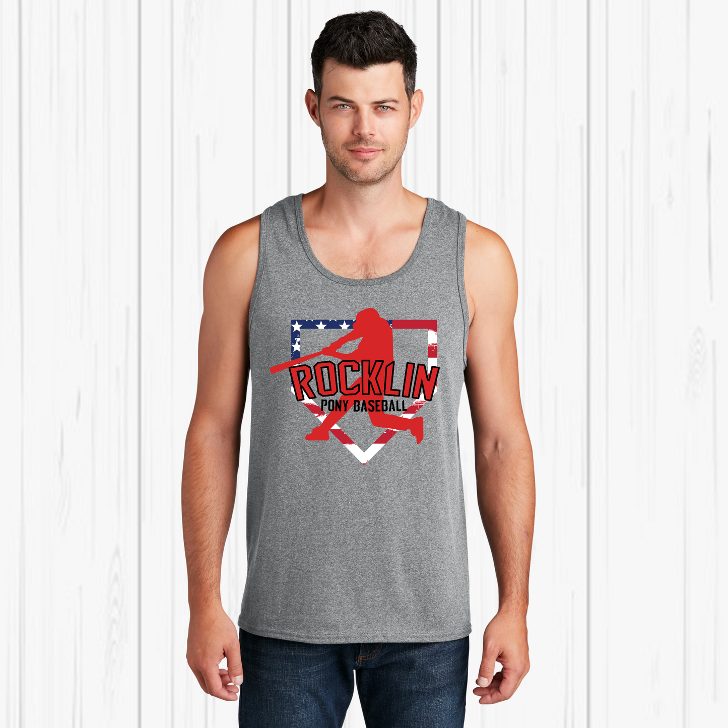 Rocklin Pony Baseball Tees and Tanks-Home Plate