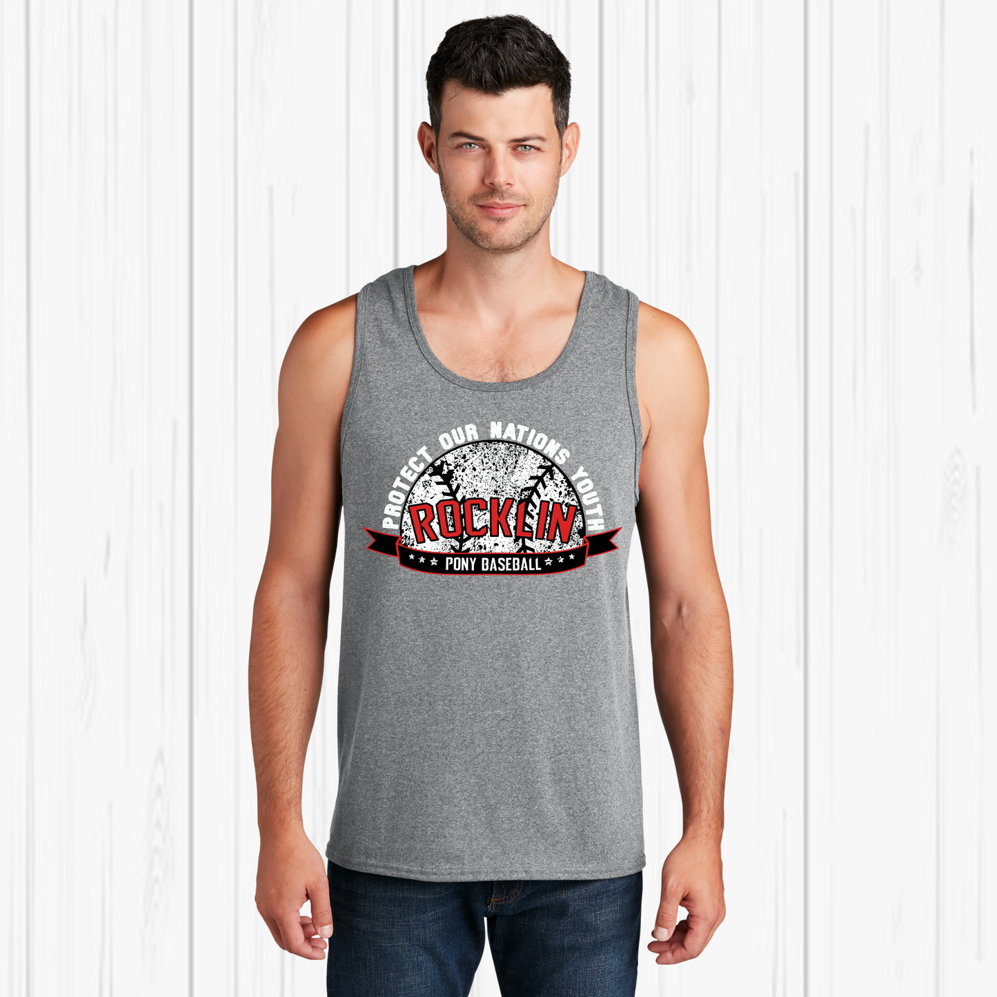 Rocklin Pony Baseball Tees and Tanks- Protect