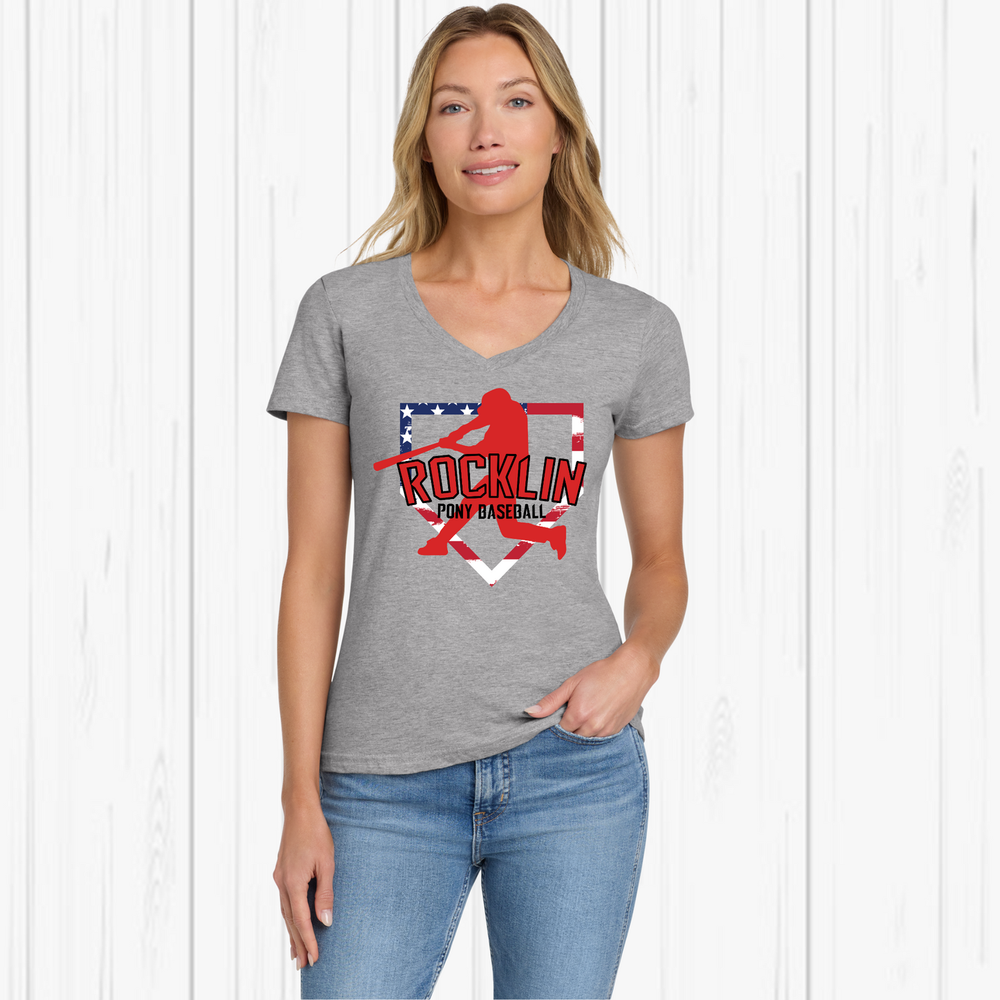 Rocklin Pony Baseball Tees and Tanks-Home Plate