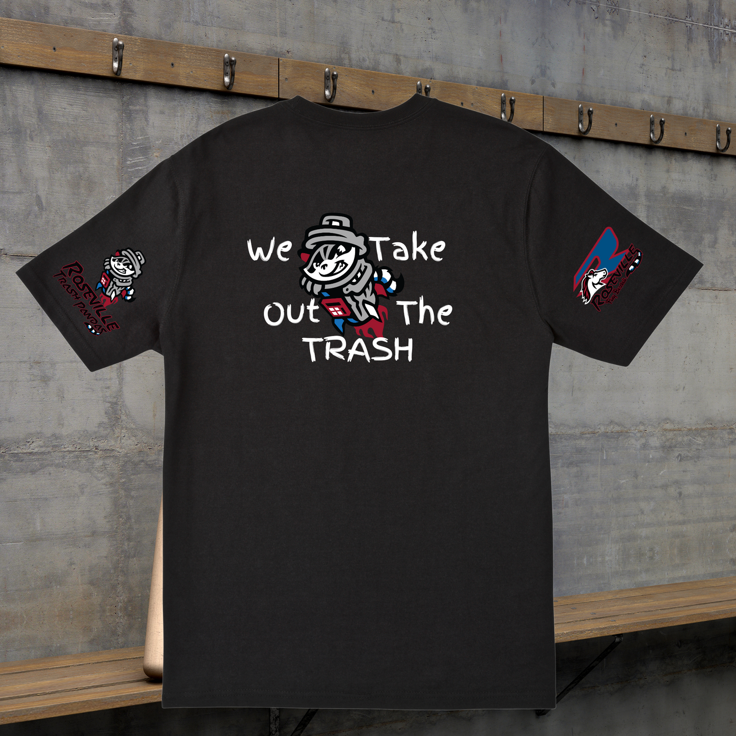 Roseville Pony Baseball - Take out the Trash - Youth & Toddler Core Cotton Tee