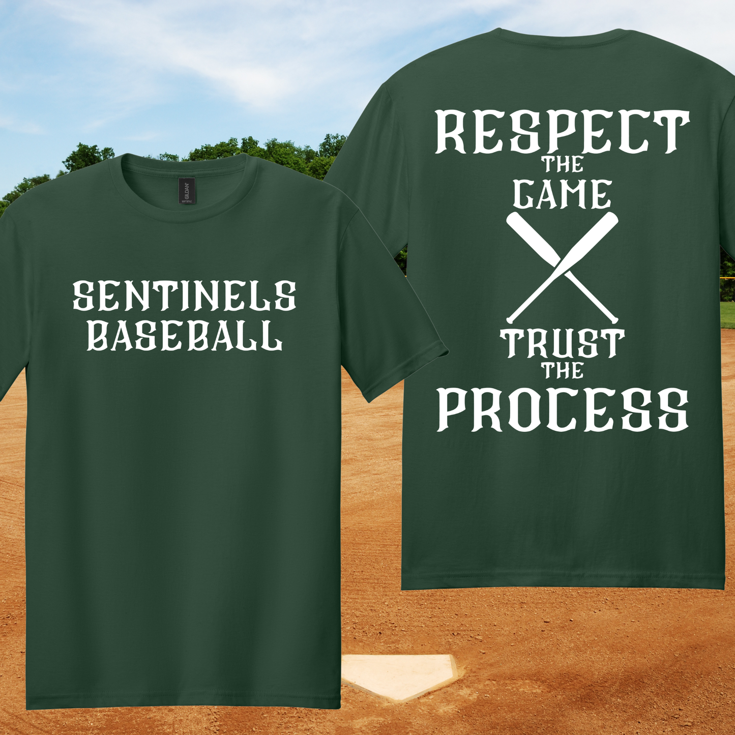 Citrus Heights Sentinels - Adult -Soft Style Tee or Hoodie- Respect