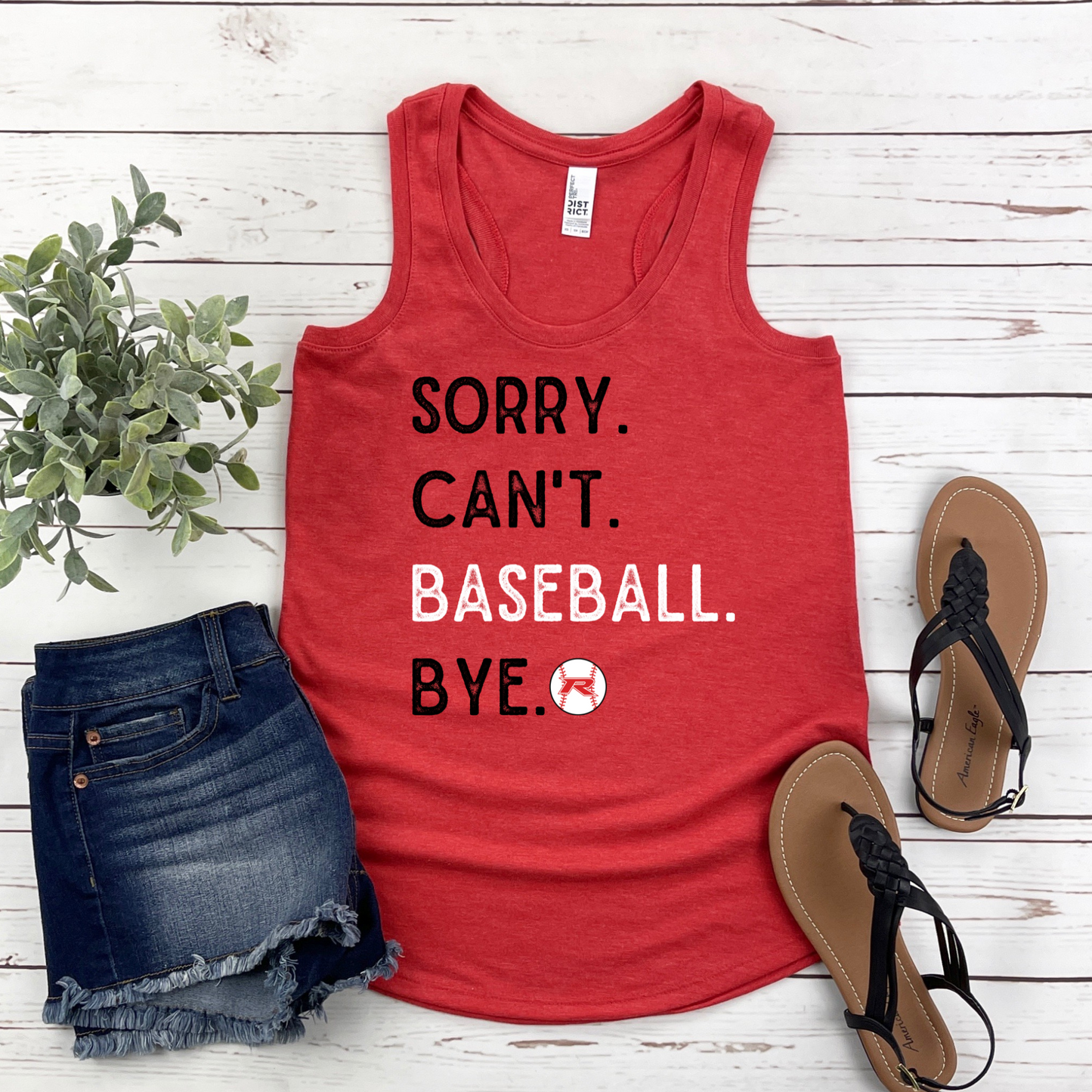 Rocklin Pony Baseball Tees and Tanks-Sorry Baseball