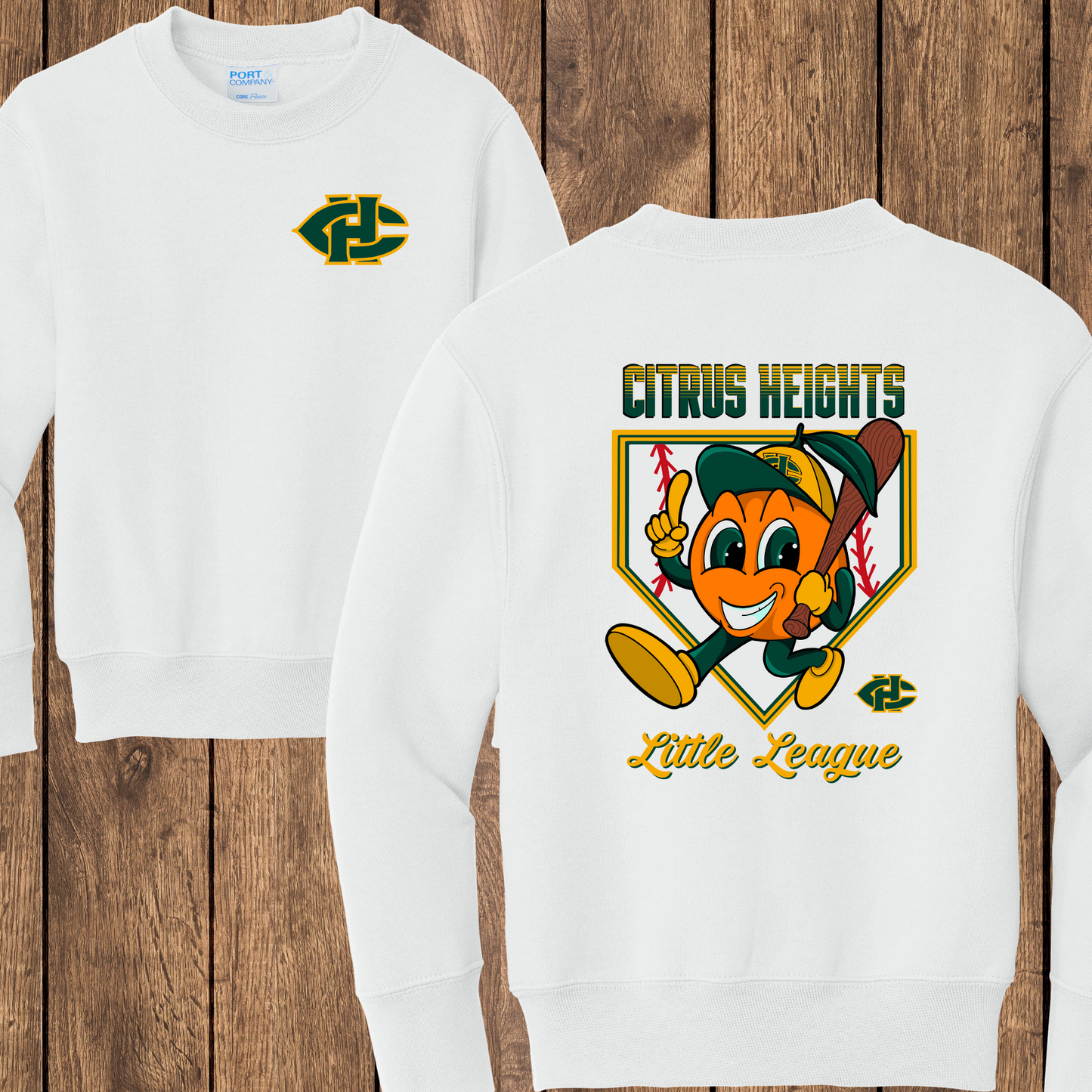 CHLL Baseball Hoodie-Citrus Heights Ball