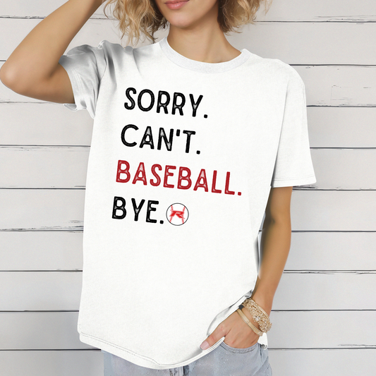 Rocklin Pony Baseball Tees and Tanks-Sorry Baseball