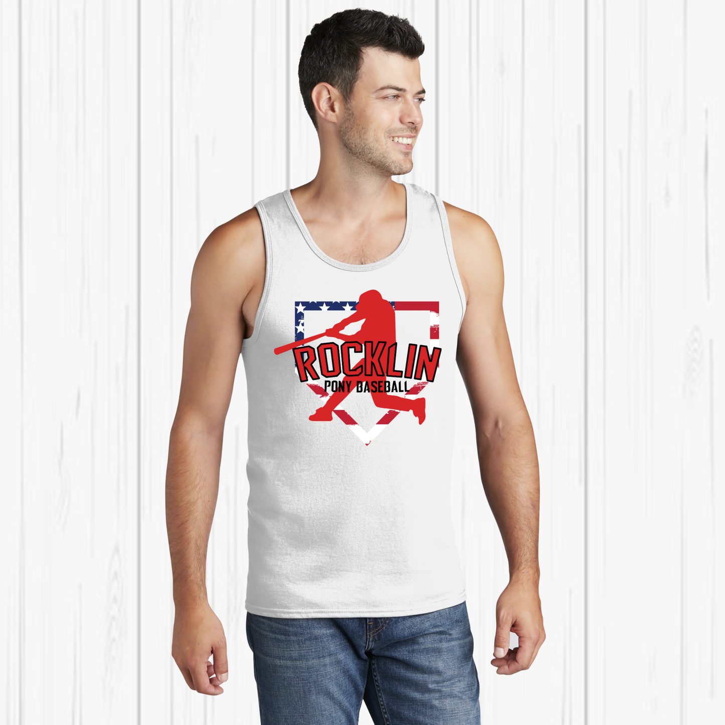 Rocklin Pony Baseball Tees and Tanks-Home Plate