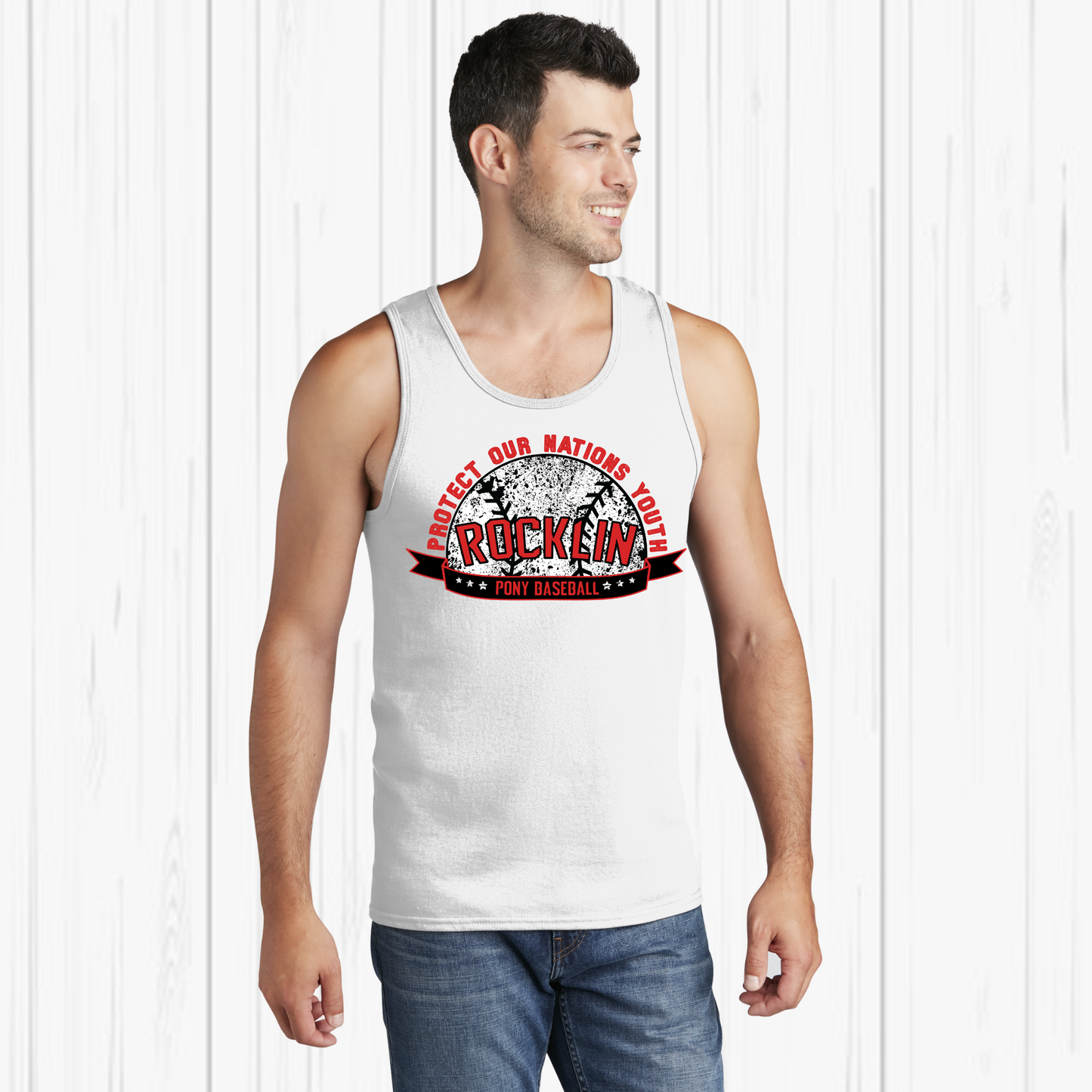 Rocklin Pony Baseball Tees and Tanks- Protect