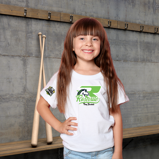 Roseville Pony Baseball - Drop Bears - Youth & Toddler Core Cotton Tee