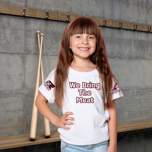 Roseville Pony Baseball - The Meat - Youth & Toddler Core Cotton Tee